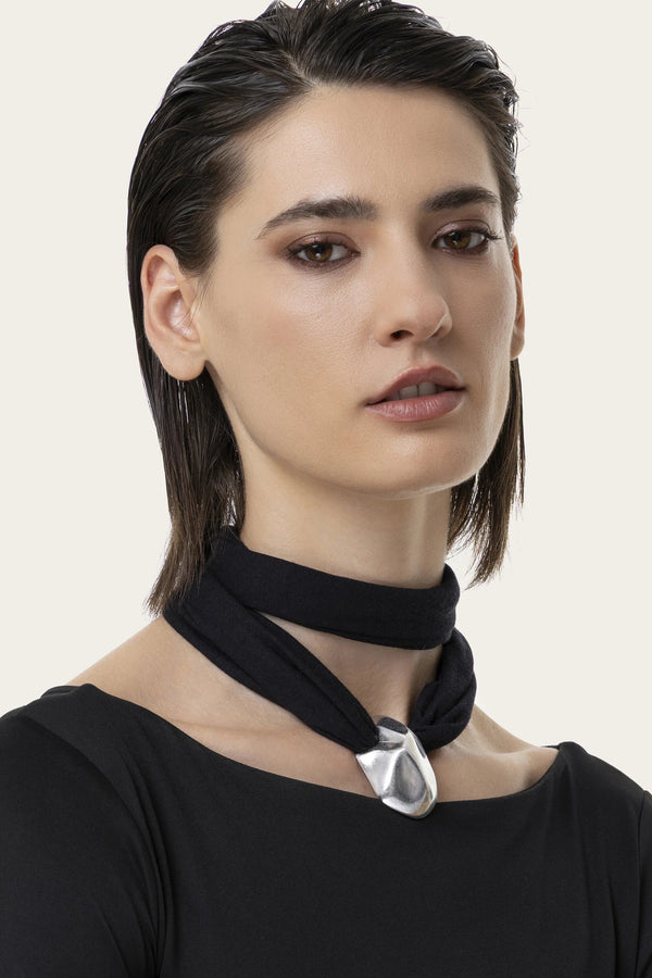 Collar Element Sculpe Nero Non Solo Bella