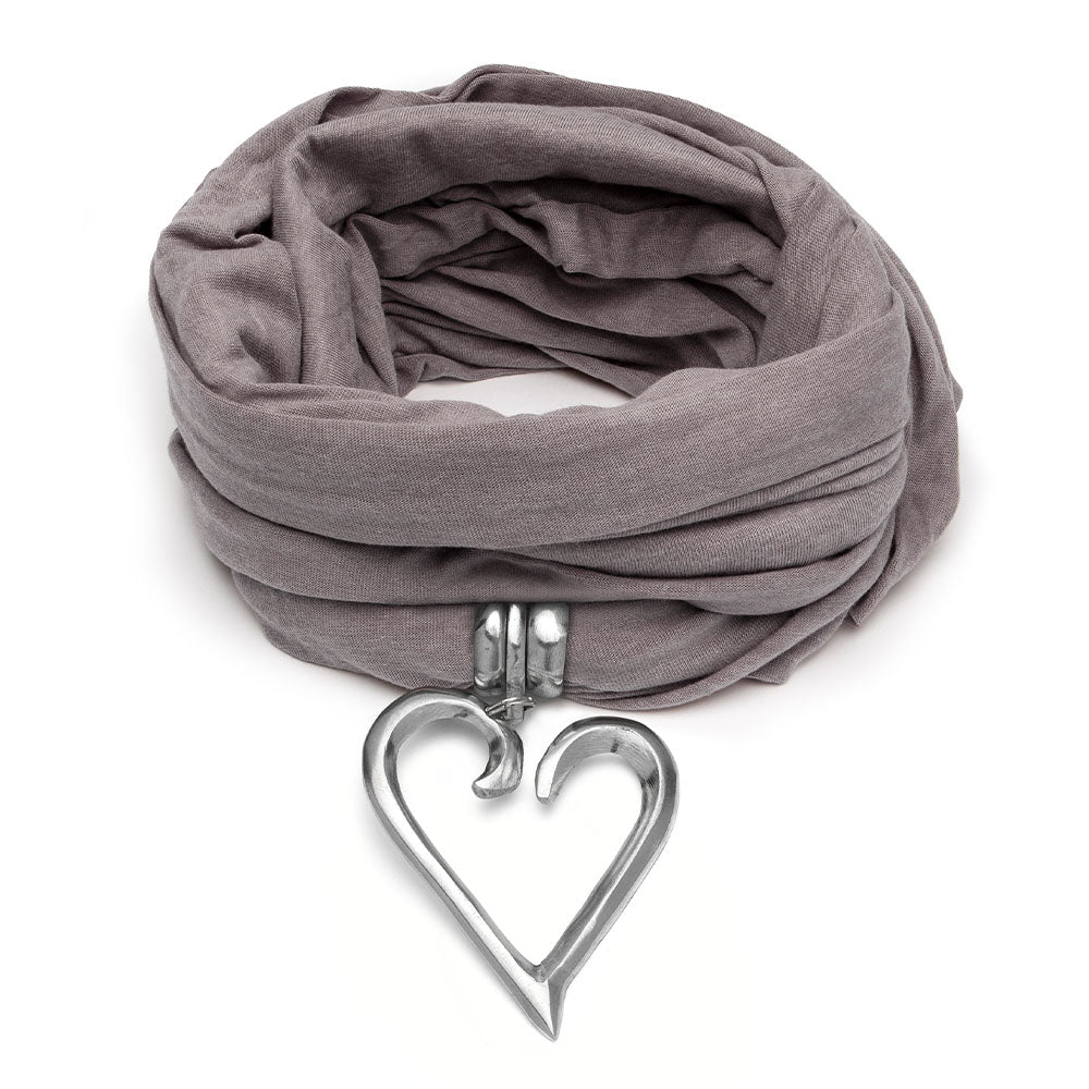 Pañuelo Joya Beige Cuore Speciale Non Solo Bella