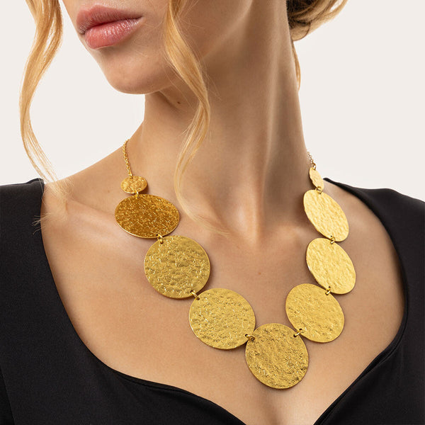 Collar 7 Placche Cerchi Non Solo Bella