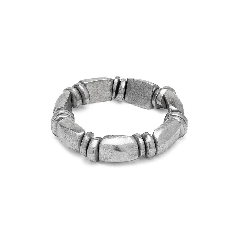 Brazalete elástico 7 rettangoli e rondelle Non Solo Bella