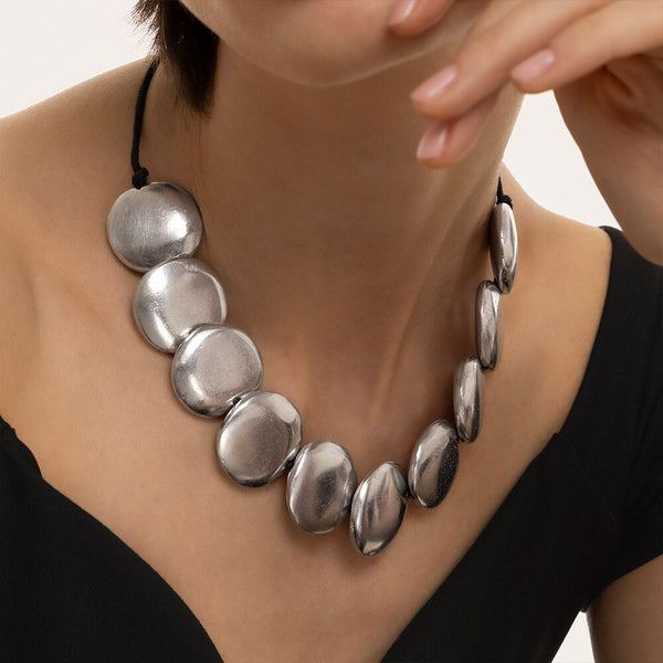 Collar Discos Planos Non Solo Bella