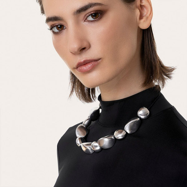 Collar 5 Ovali plie e 5 Rondi Non Solo Bella