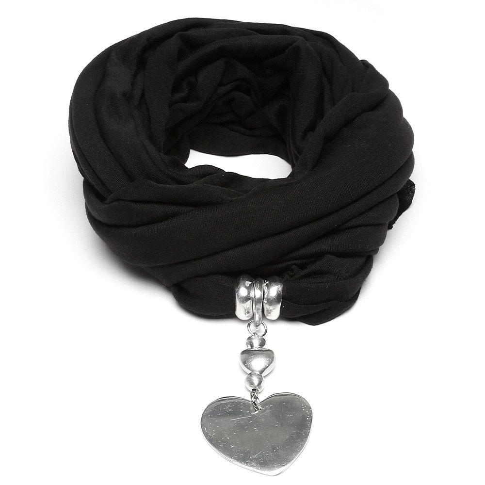 Pañuelo Negro Cuore Non Solo Bella