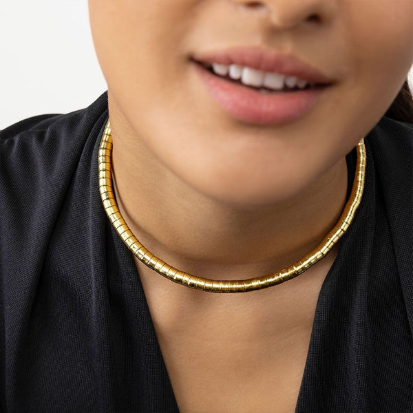 Collar Choker Vintage Snake Piccolo Non Solo Bella