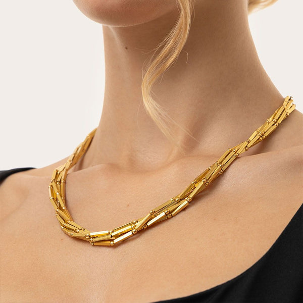 Collar Multifili Barre Non Solo Bella