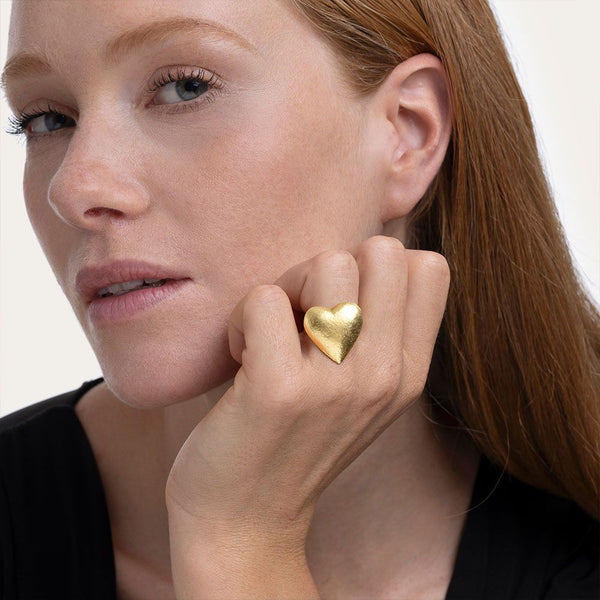 Anillo Cuore Bombato Grande Non Solo Bella