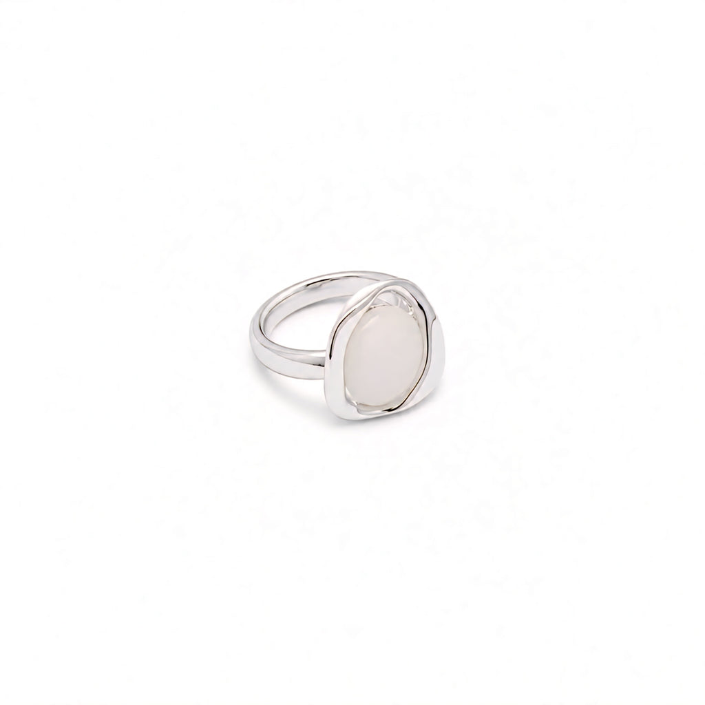Anillo Vintage Piedra Blanca Non Solo Bella