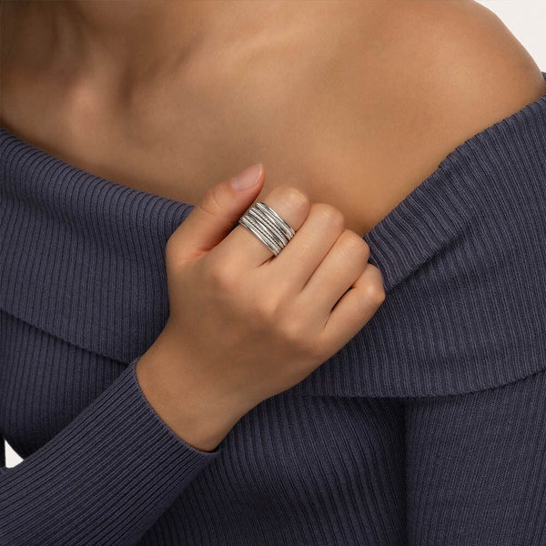 Anillo Banda Torchon Non Solo Bella
