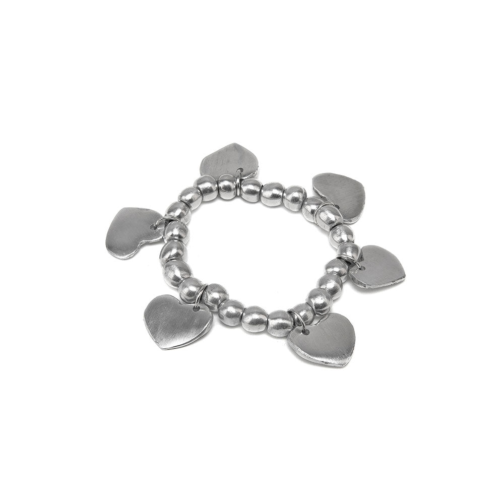 Pulsera Boules 6 cuori Non Solo Bella