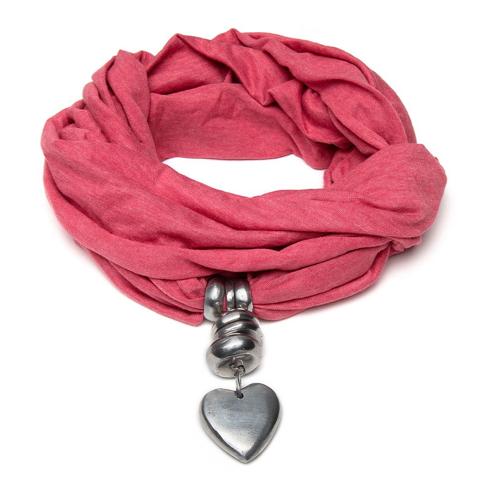 Pañuelo Joya Rojo Cuore e 3 Ronde Piatte Non Solo Bella