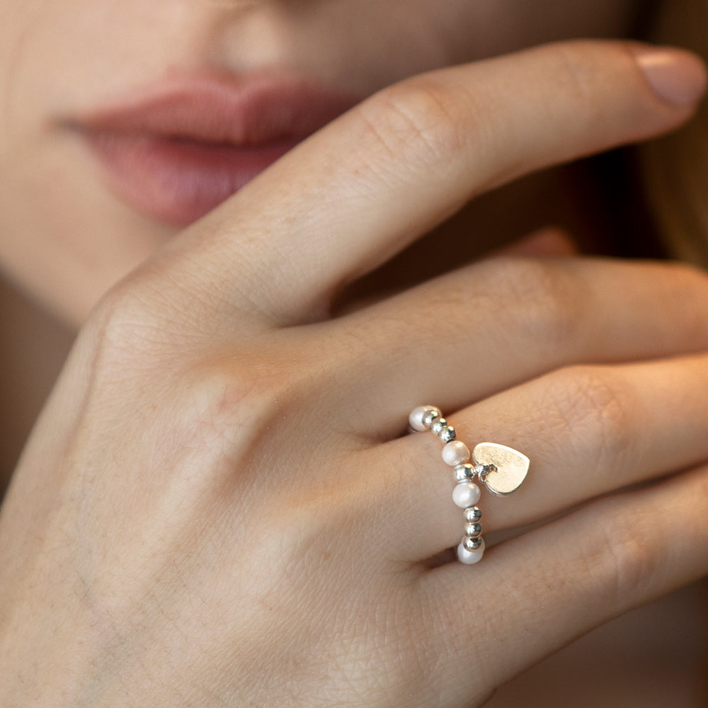 Anillo elasticado Cuore Pendente Non Solo Bella