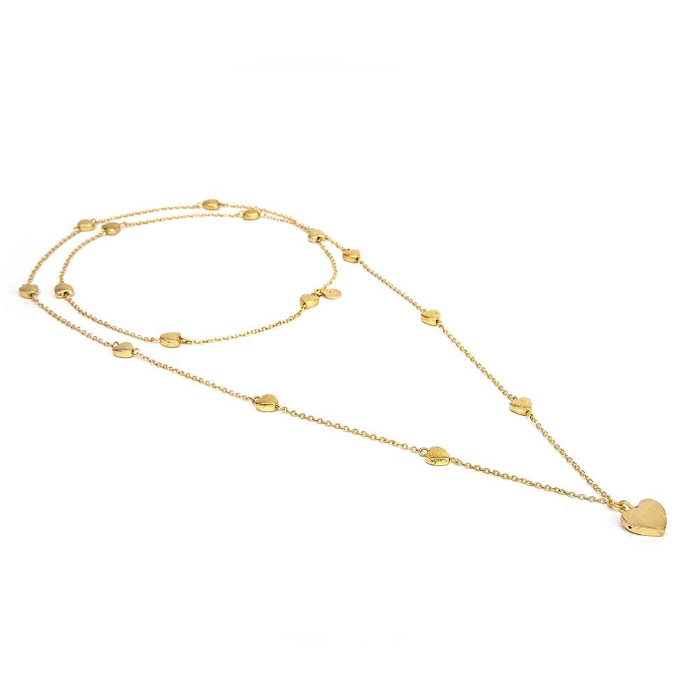 Collar Cadena Larga Cuori Non Solo Bella