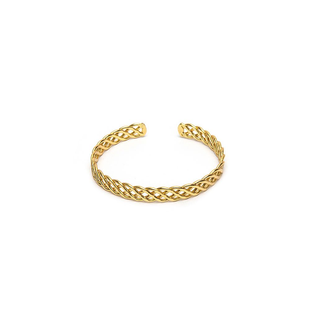 Brazalete Aperto Rafia Non Solo Bella